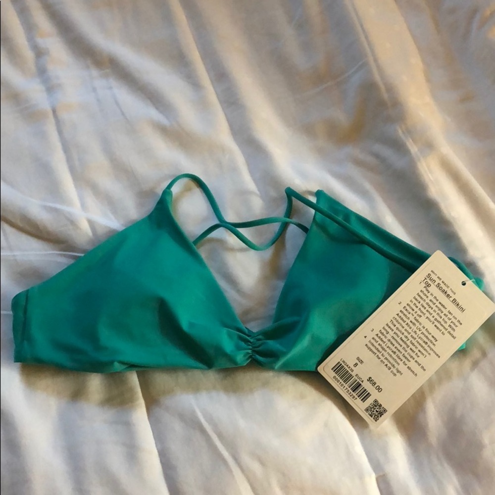 Sun soaker bikini top